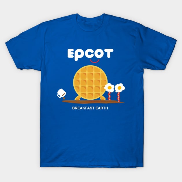 iHop EPCOT Breakfast Earth T-Shirt by ThisIsFloriduhMan